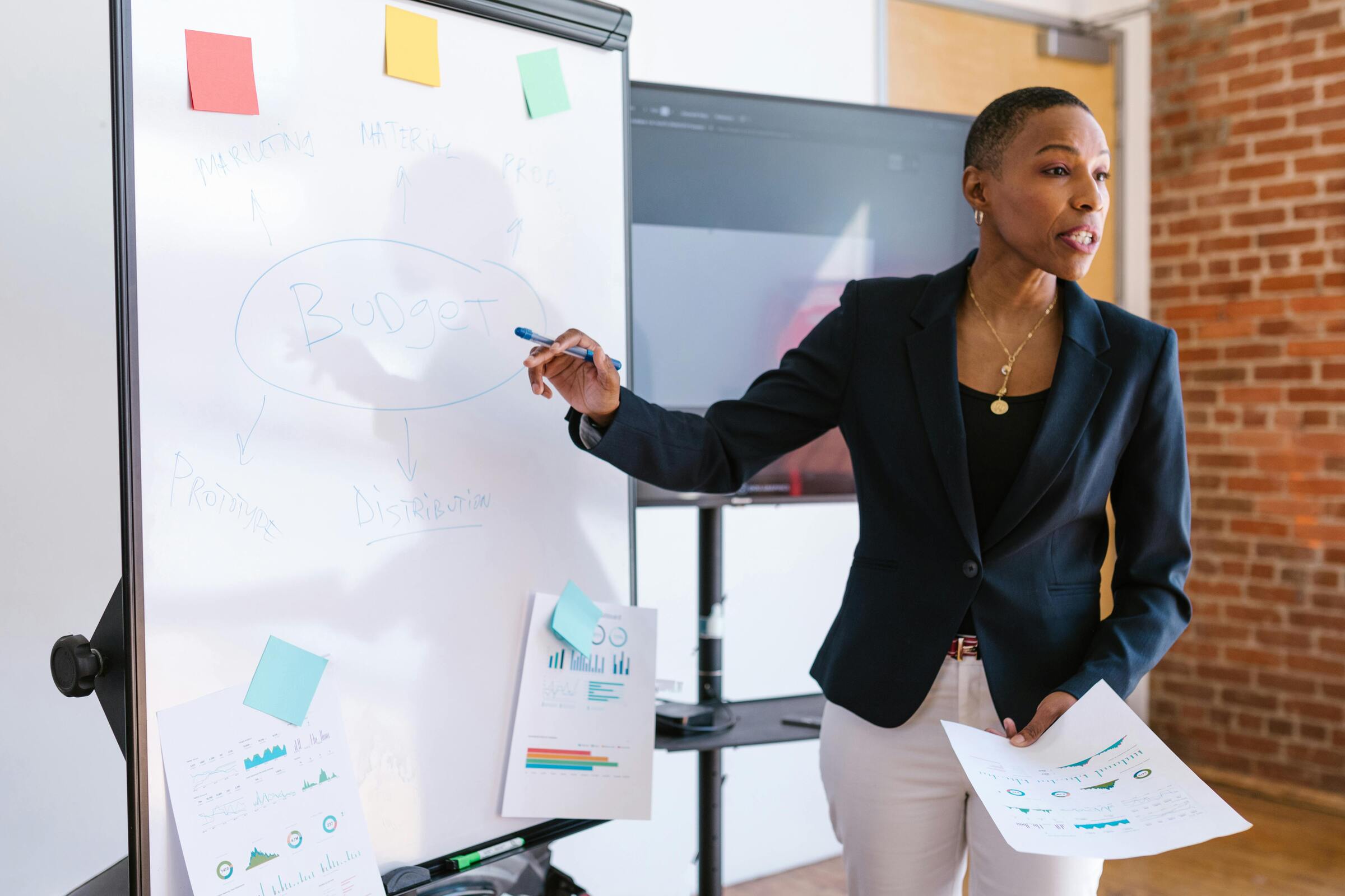 Healthcare consultants optimizing clinical trial management processes.