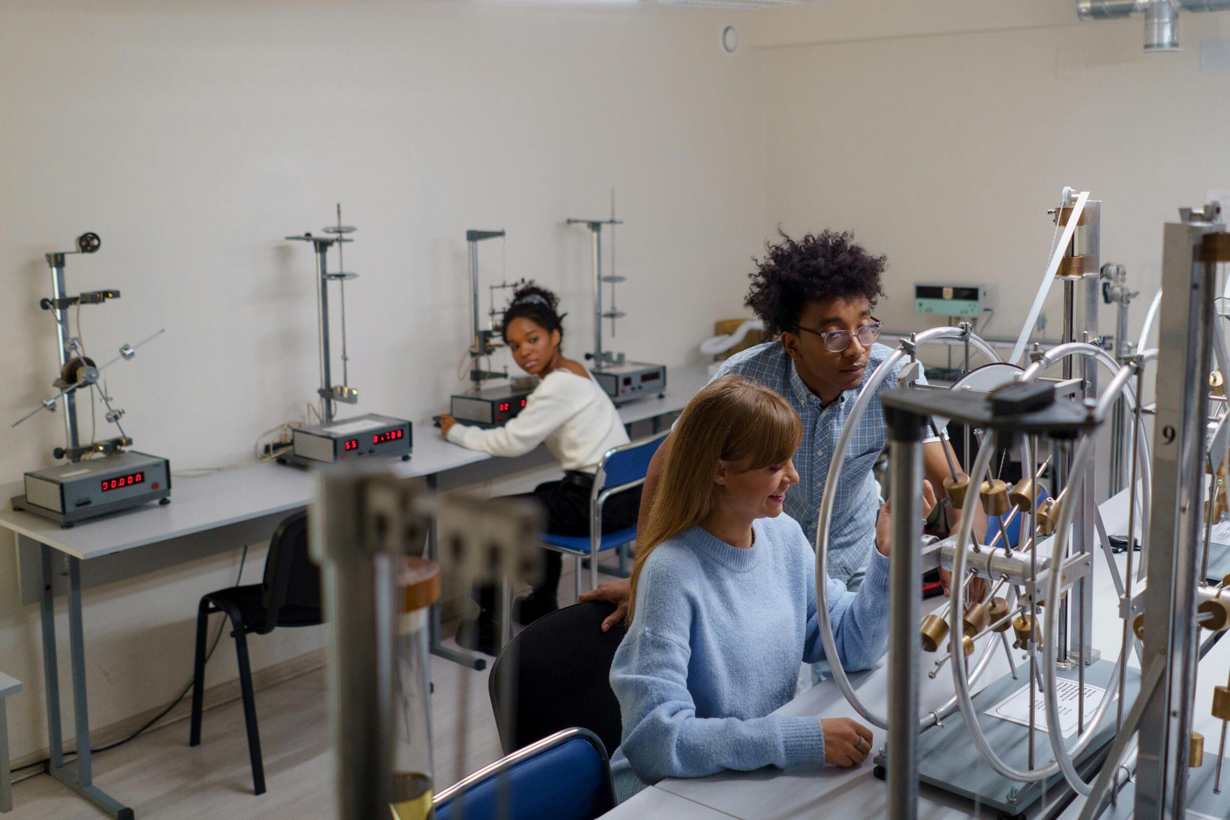 Life science R&D professionals working on drug discovery.