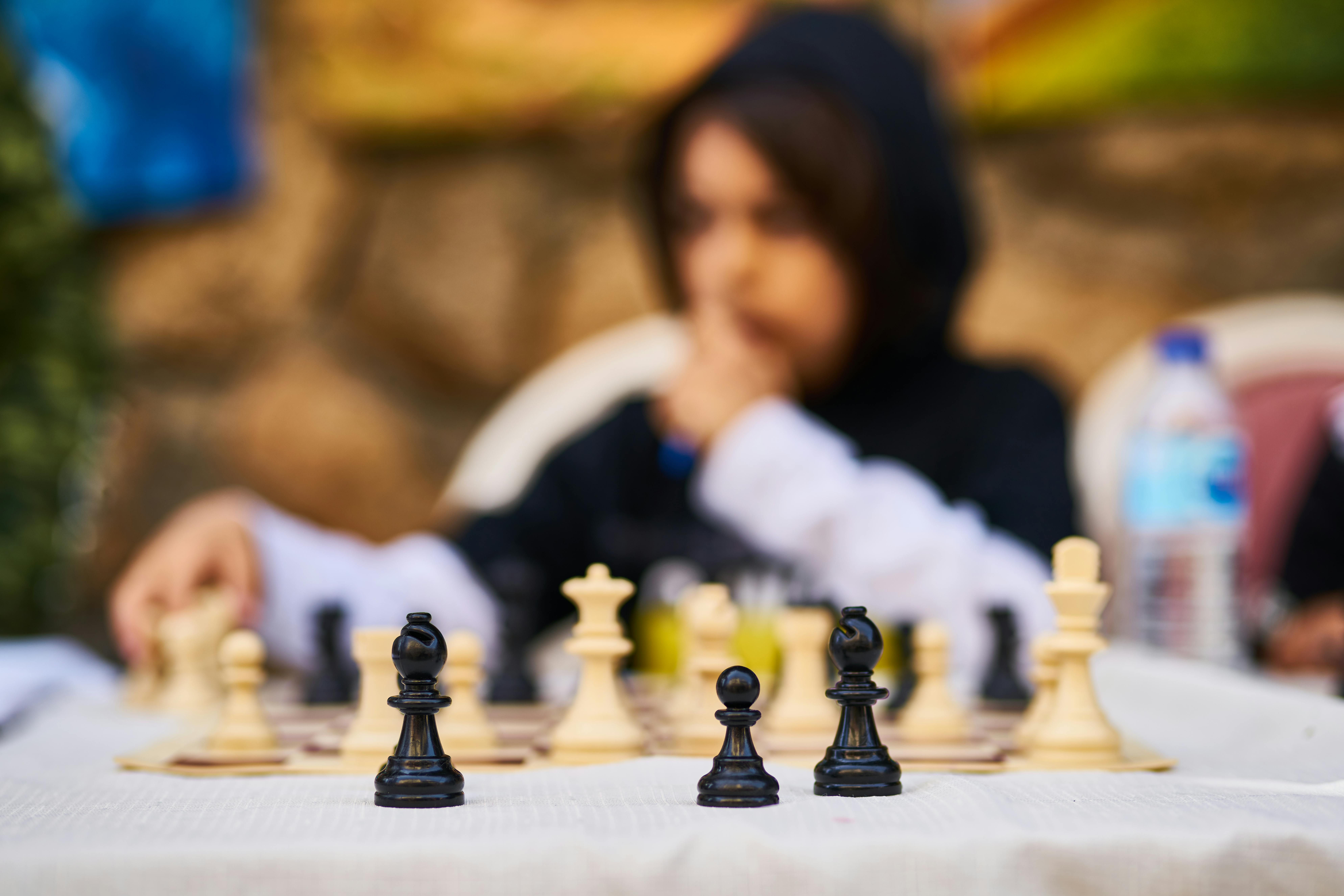 playing chess