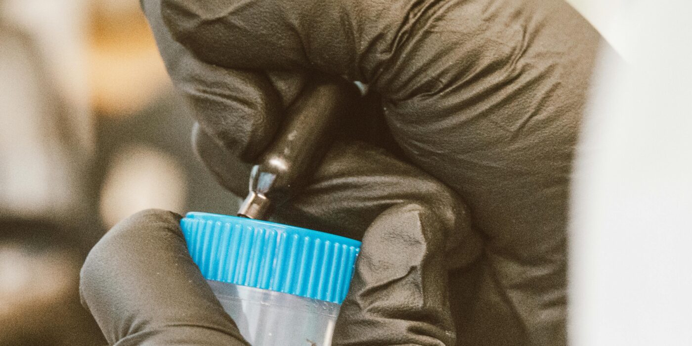 Laboratory team celebrating after receiving research funding.